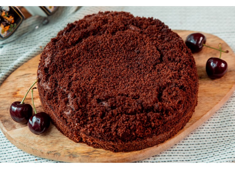 Пирог с вишней в шоколаде (мини)